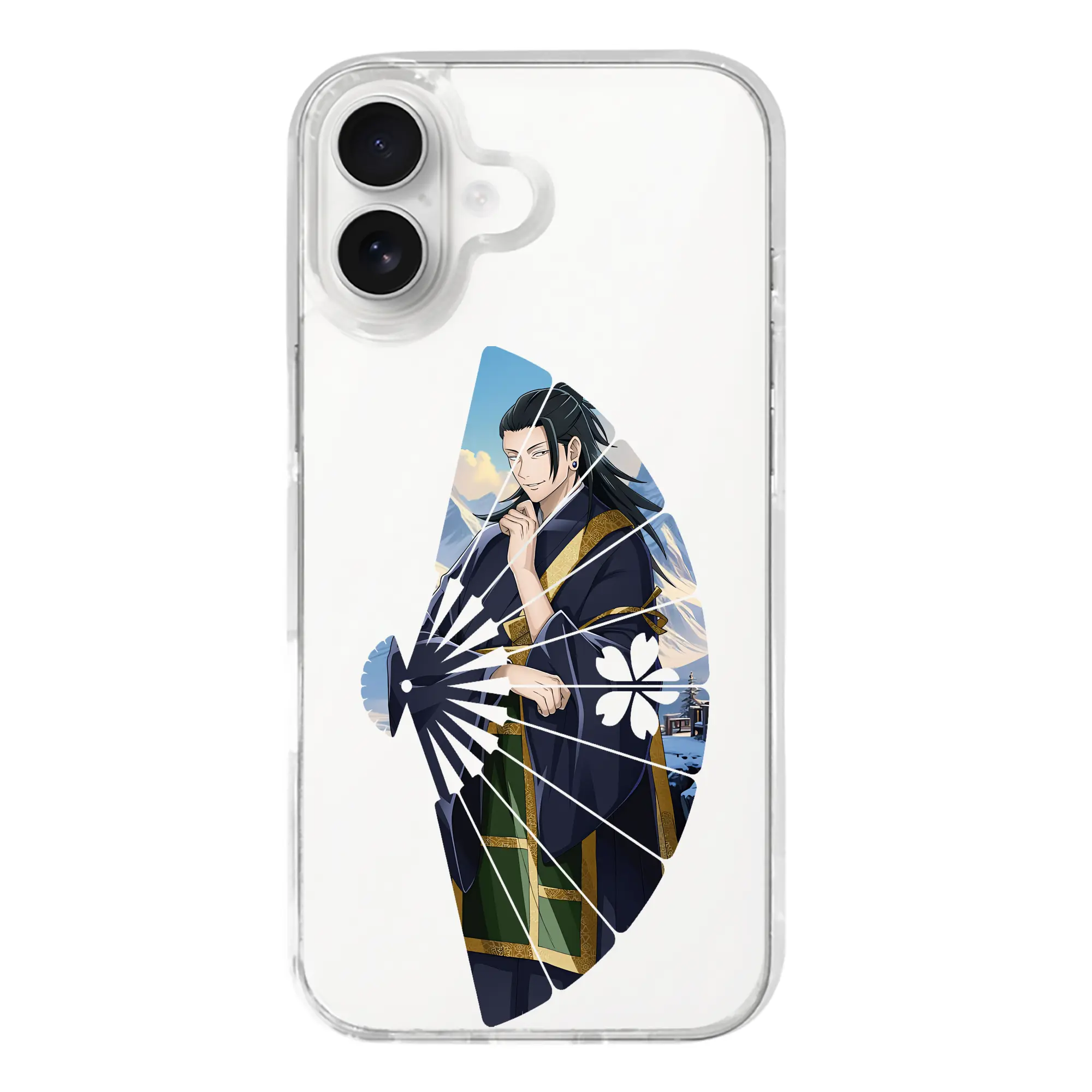 呪術廻戦 グッズ,夏油 傑 - iPhone 17シリーズ 透明スマホケース – 薄型・耐衝撃・精密フィット保護カバー